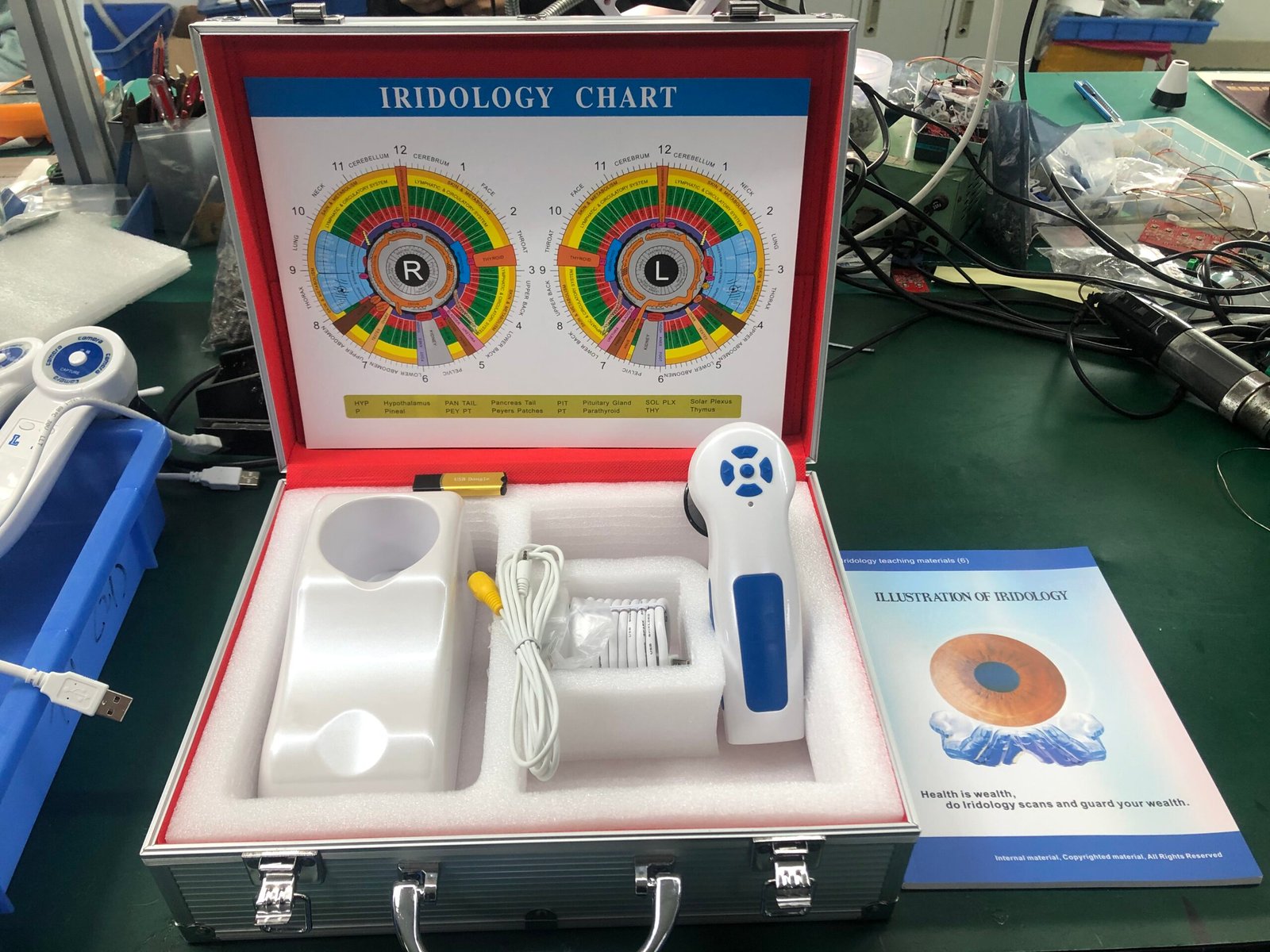 Câmera para iridologia modelo IrisHealth Scanner 9000