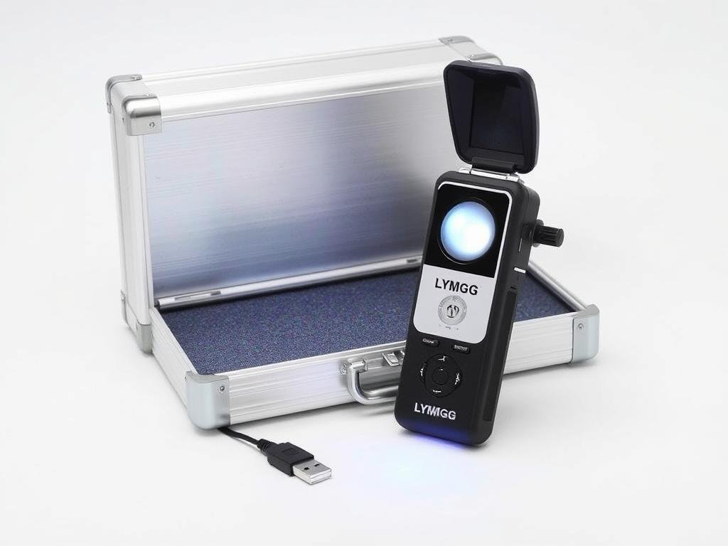 Cámara de Iridología LYMGG MultifuncióN HD con caja de aluminio