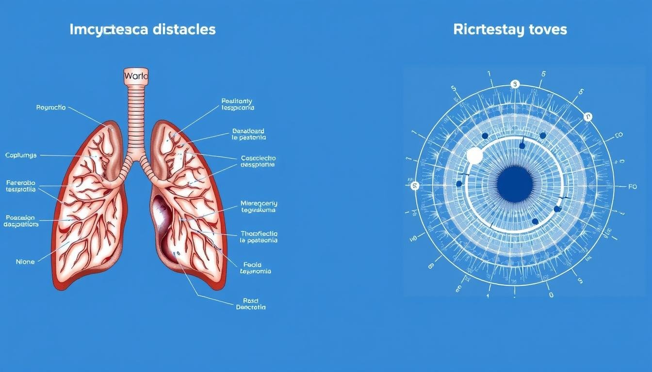 Correlación anatómica entre el sistema respiratorio y la iridología mapa Correlación anatómica entre el sistema respiratorio y la iridología mapa