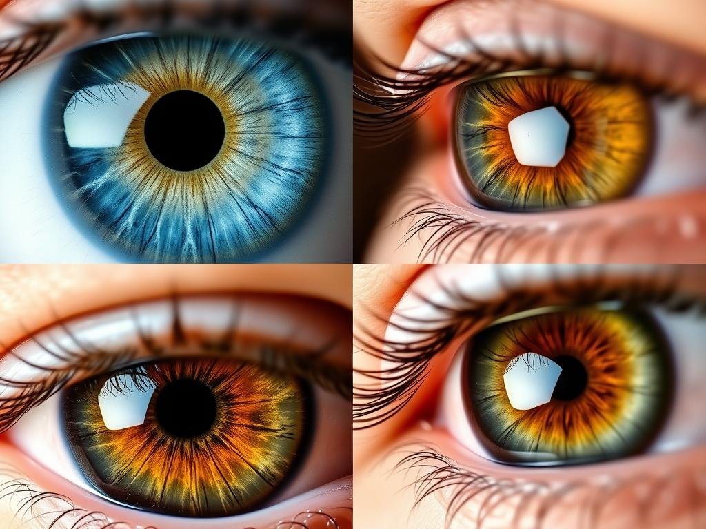 Diferentes colores de iris y su significado en iridología