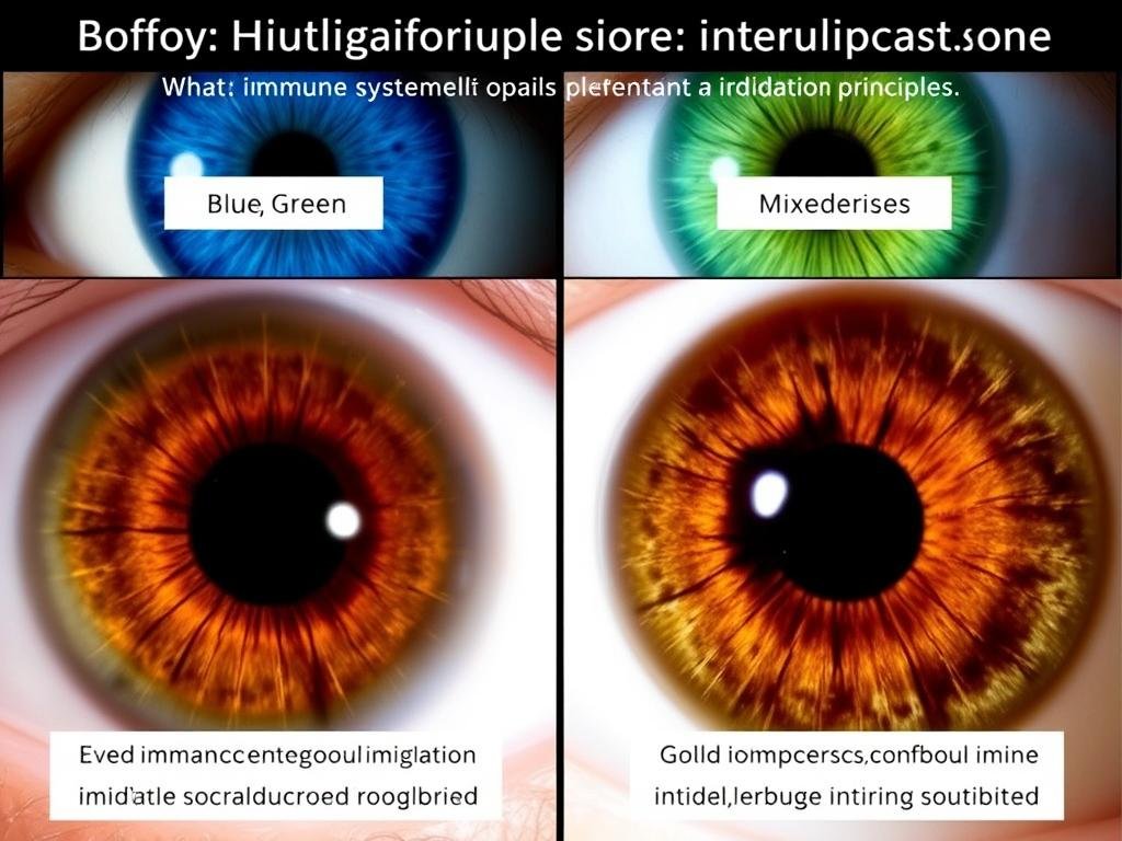 Diferentes pigmentaciones del iris y su interpretación en iridología