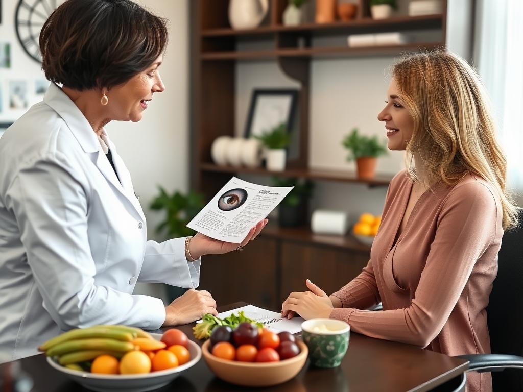 Evaluación nutricional basada en análisis iridológico