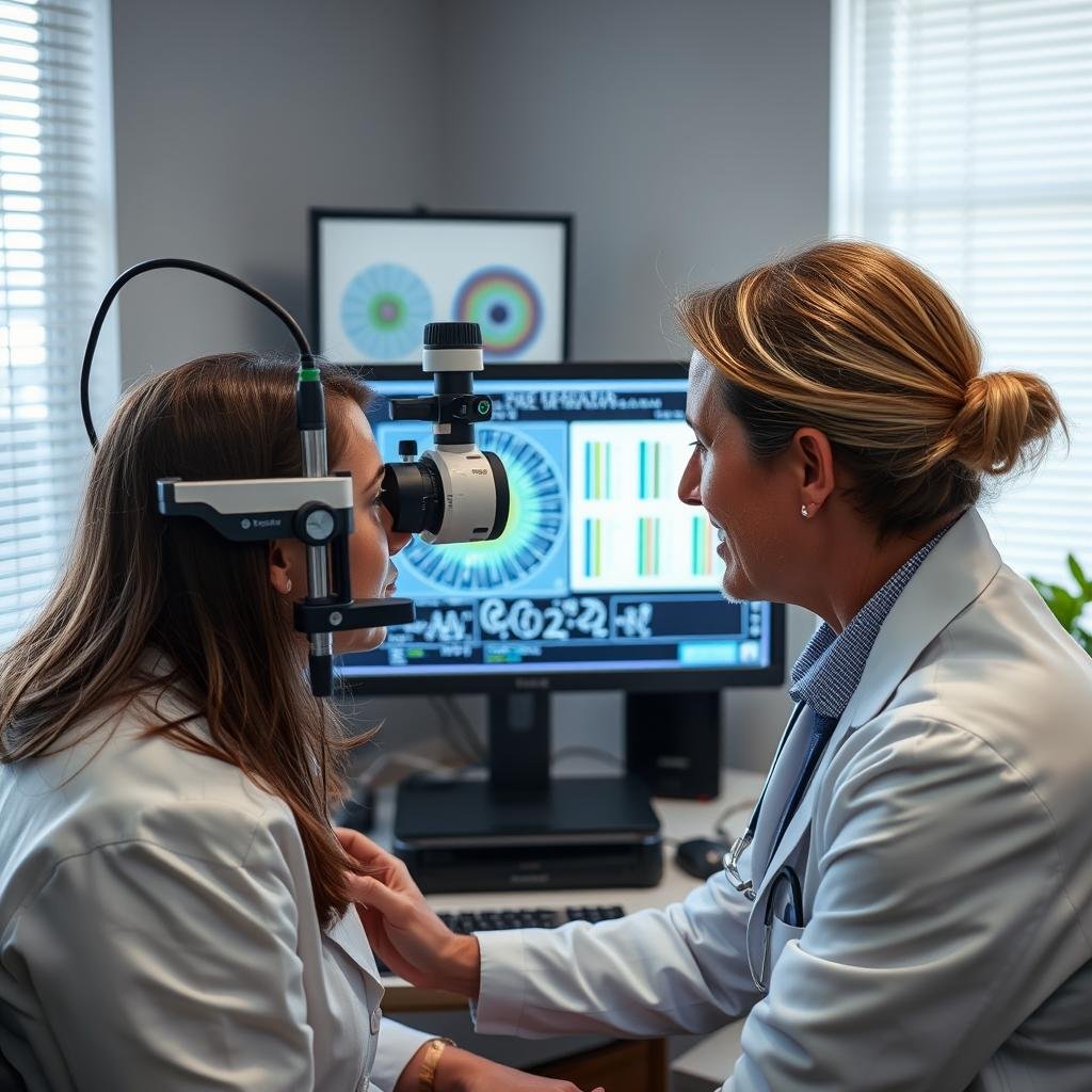 Evaluación preventiva utilizando un mapa de iridología