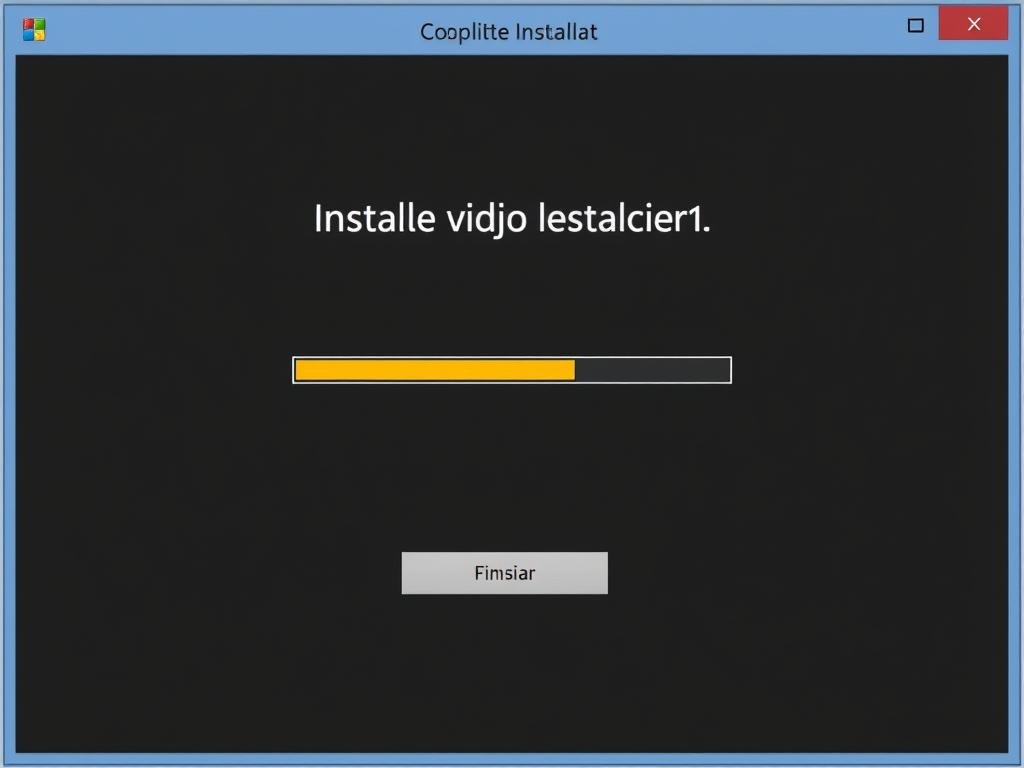 Finalización de la instalación de software de iridología