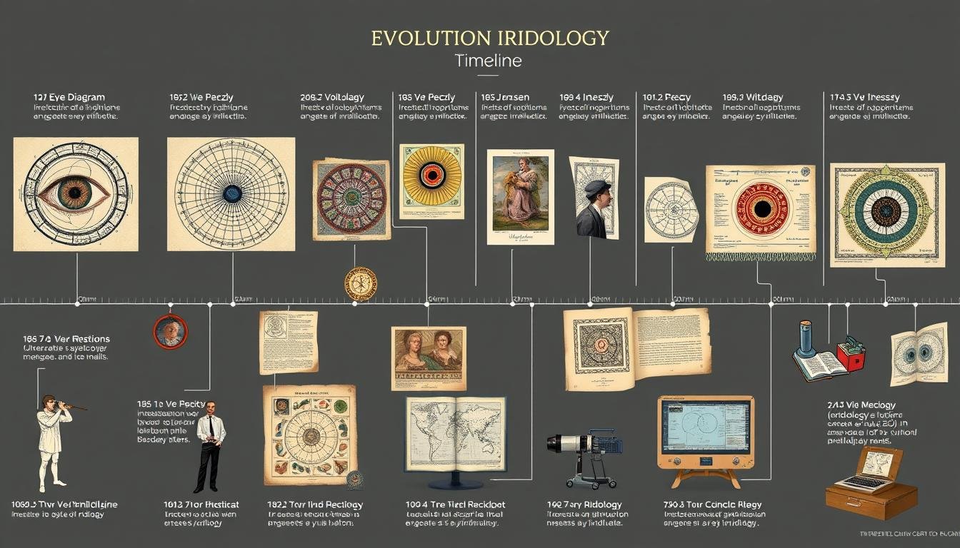 Historia de la iridología: evolución desde antiguos mapas hasta tecnología moderna
