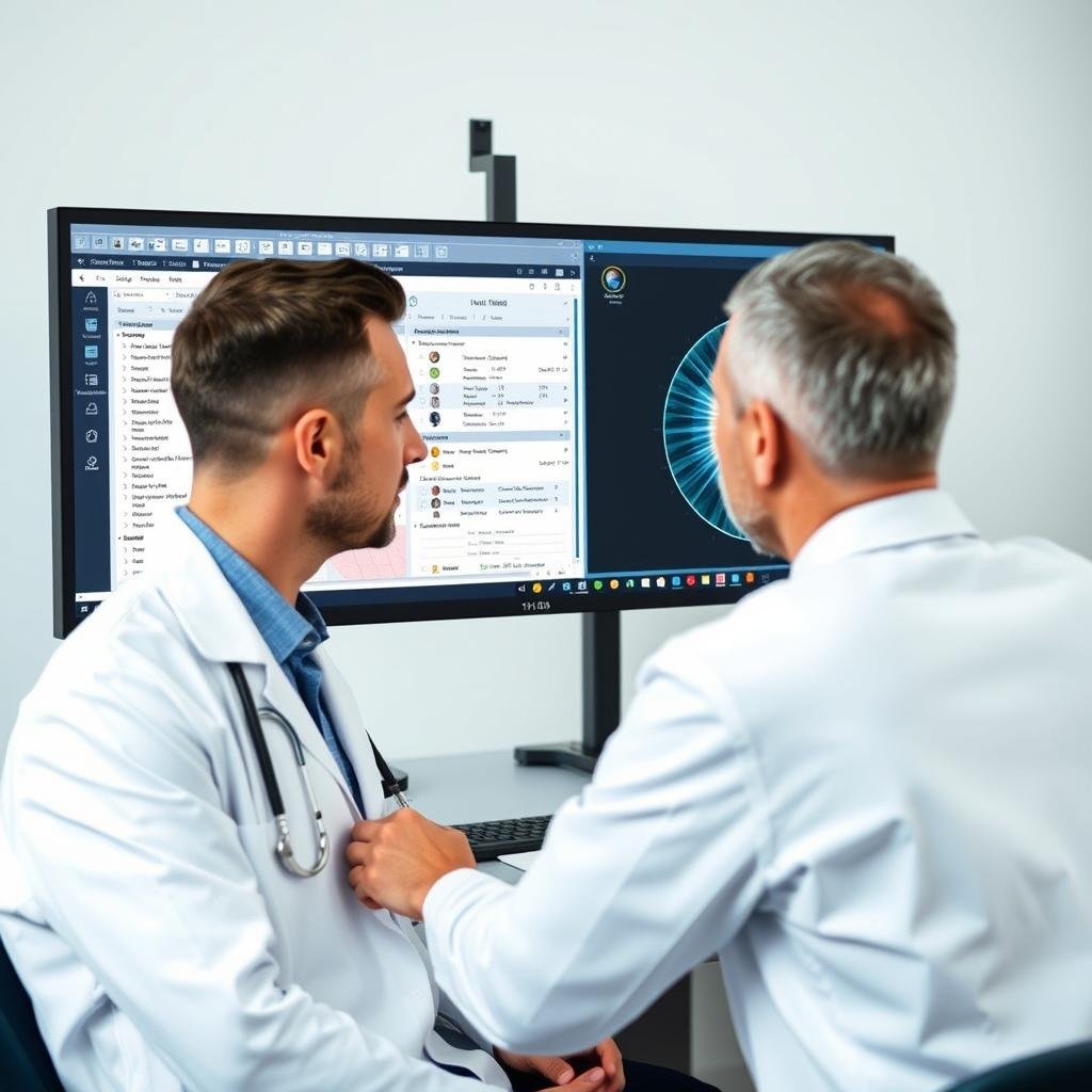 Integración del software de iridología con historiales médicos electrónicos