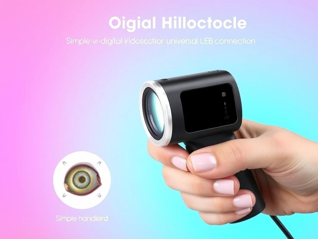 Iriscopio Digital Portátil con conexión USB universal