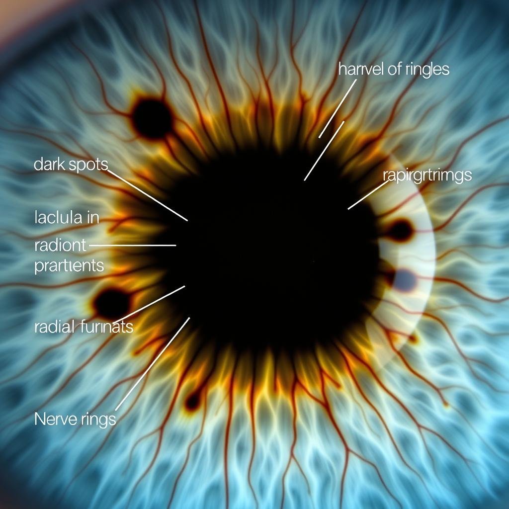Patrones comunes en el iris según la iridología y su interpretación Patrones comunes en el iris según la iridología y su interpretación