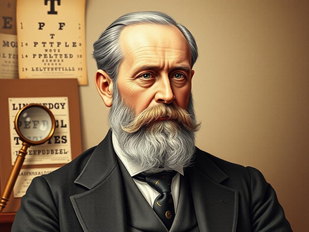 Retrato de Ignaz von Peczely, considerado el padre de la iridología moderna