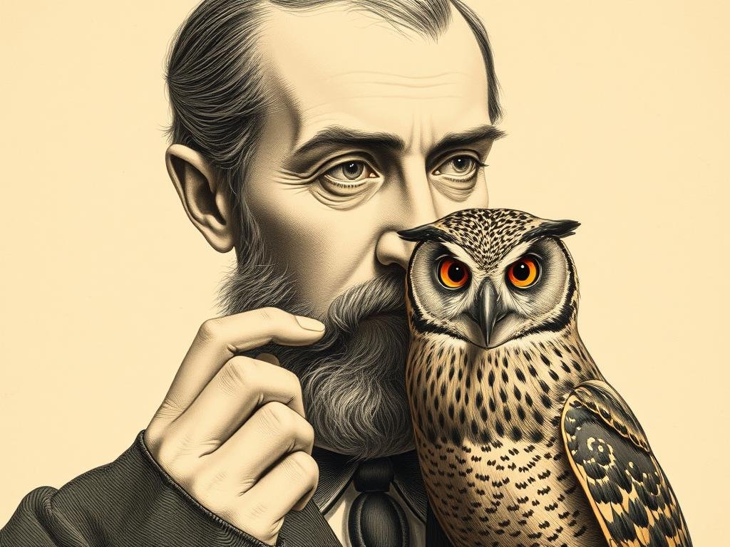 Retrato histórico de Ignatz von Peczely, considerado el padre de la iridología moderna