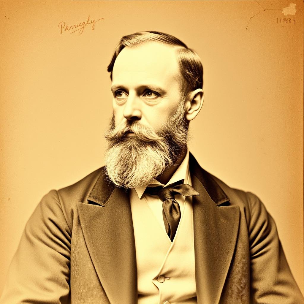 Retrato histórico de Ignaz von Peczely, padre de la iridología moderna