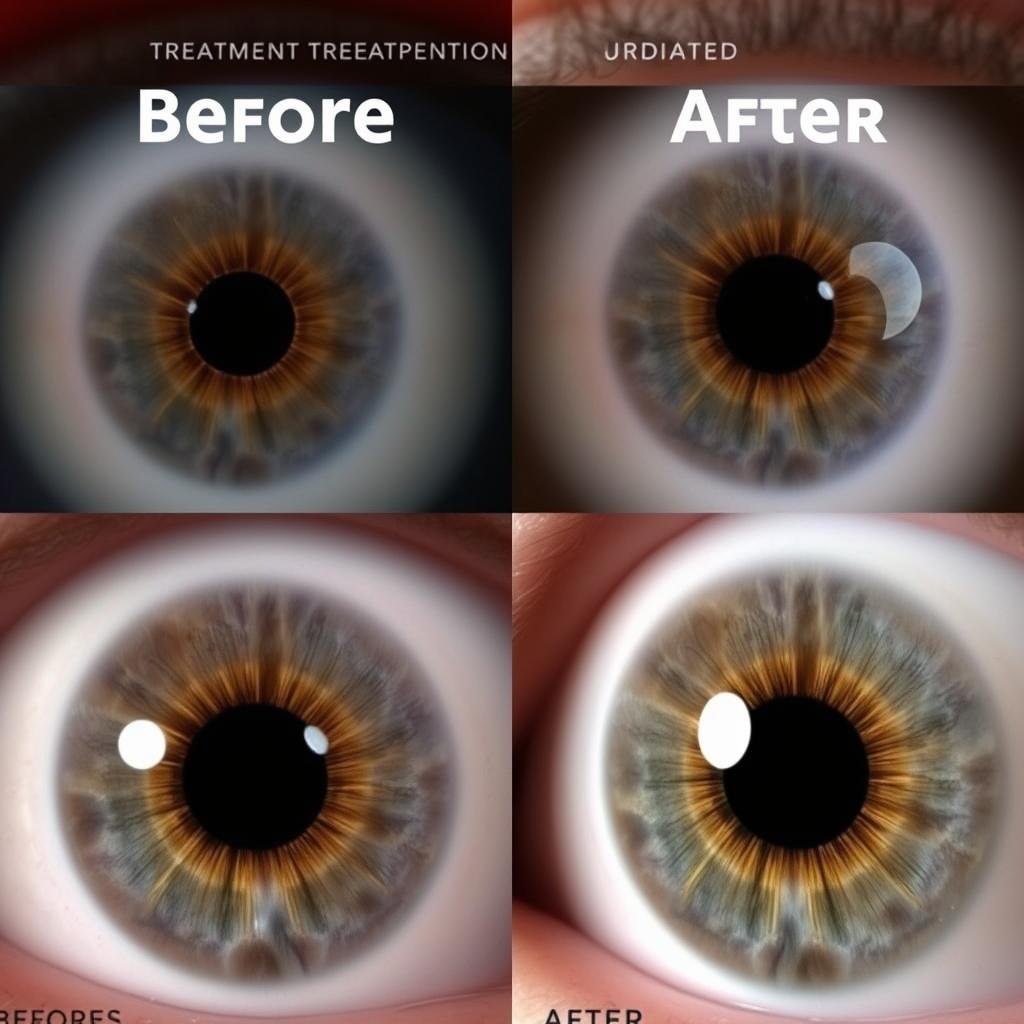 Seguimiento de tratamientos naturales mediante iridología