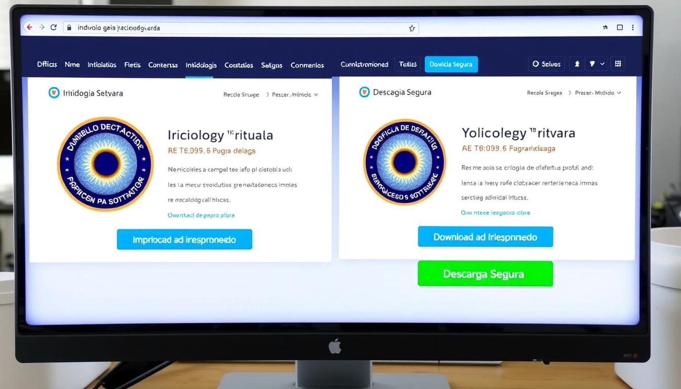 Sitios oficiales para descargar software de iridología para Windows