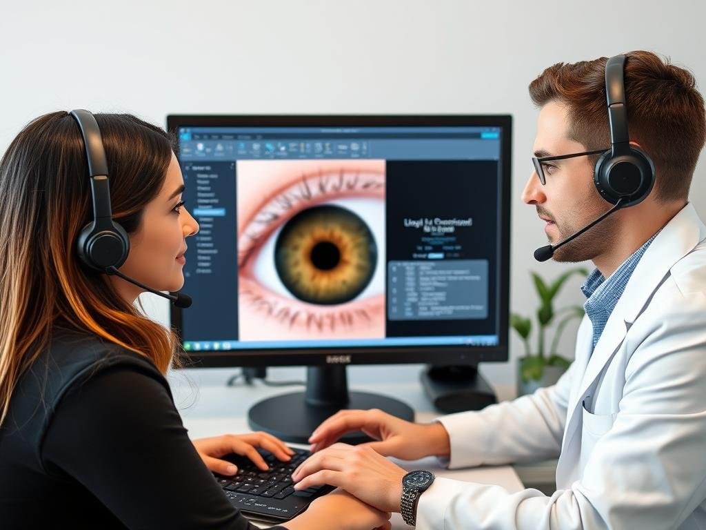 Soporte técnico especializado para software de iridología