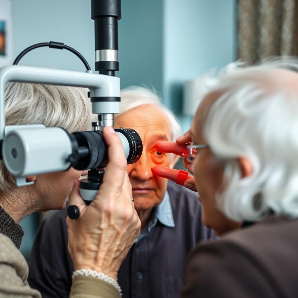 Análisis iridológico especializado para adultos mayores