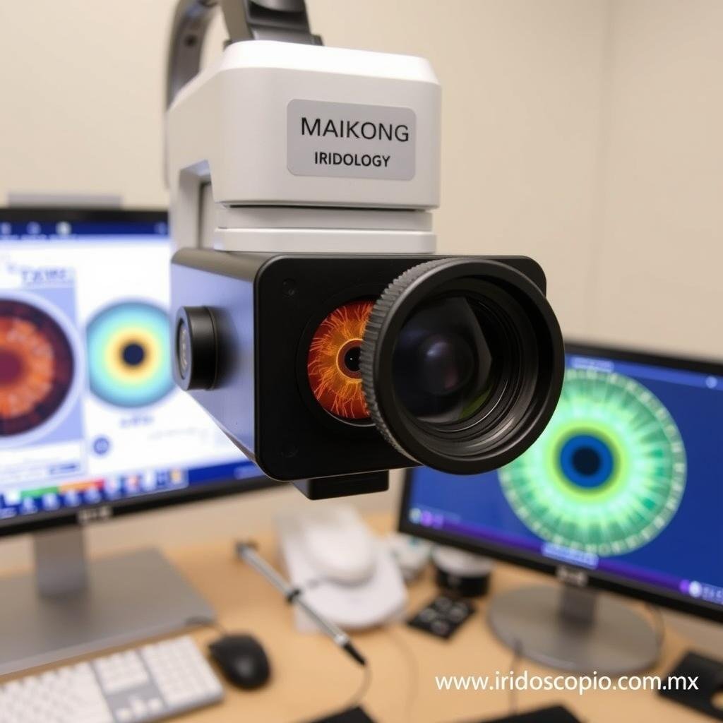 Cámara de Iridología MAIKONG con software especializado para análisis del iris Cámara de Iridología MAIKONG con software especializado para análisis del iris