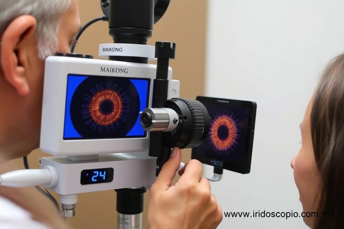 Cámara de Iridología MAIKONG para análisis profesional del iris Cámara de Iridología MAIKONG para análisis profesional del iris