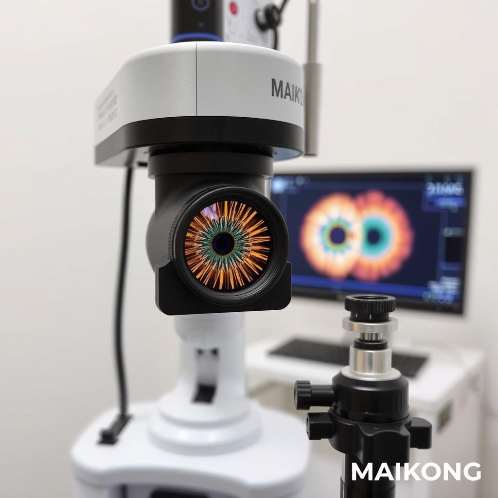 Cámara de Iridología MAIKONG para captura de imágenes del iris