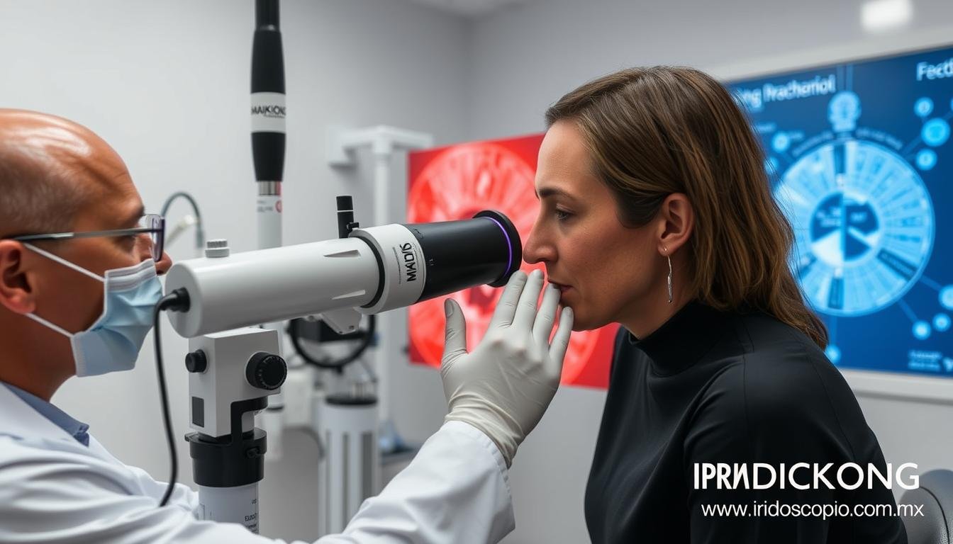 Diagnóstico de próstata mediante iridología con equipos MAIKONG
