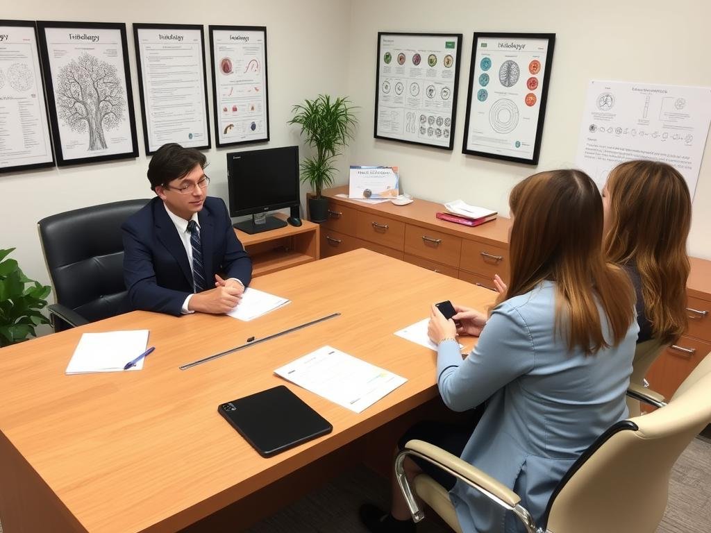 Entrevista para beca en una Escuela de iridología