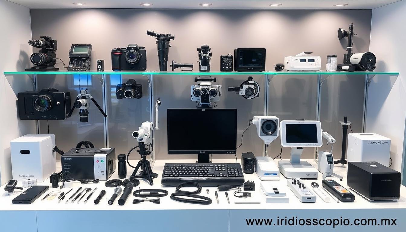 Gama completa de equipos de iridología MAIKONG para diagnóstico profesional