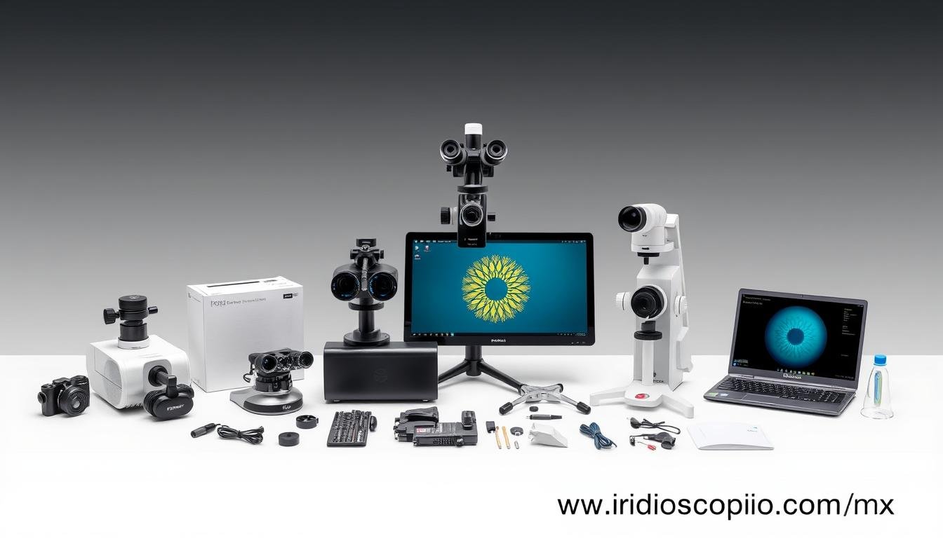 Gama completa de equipos profesionales MAIKONG para iridología