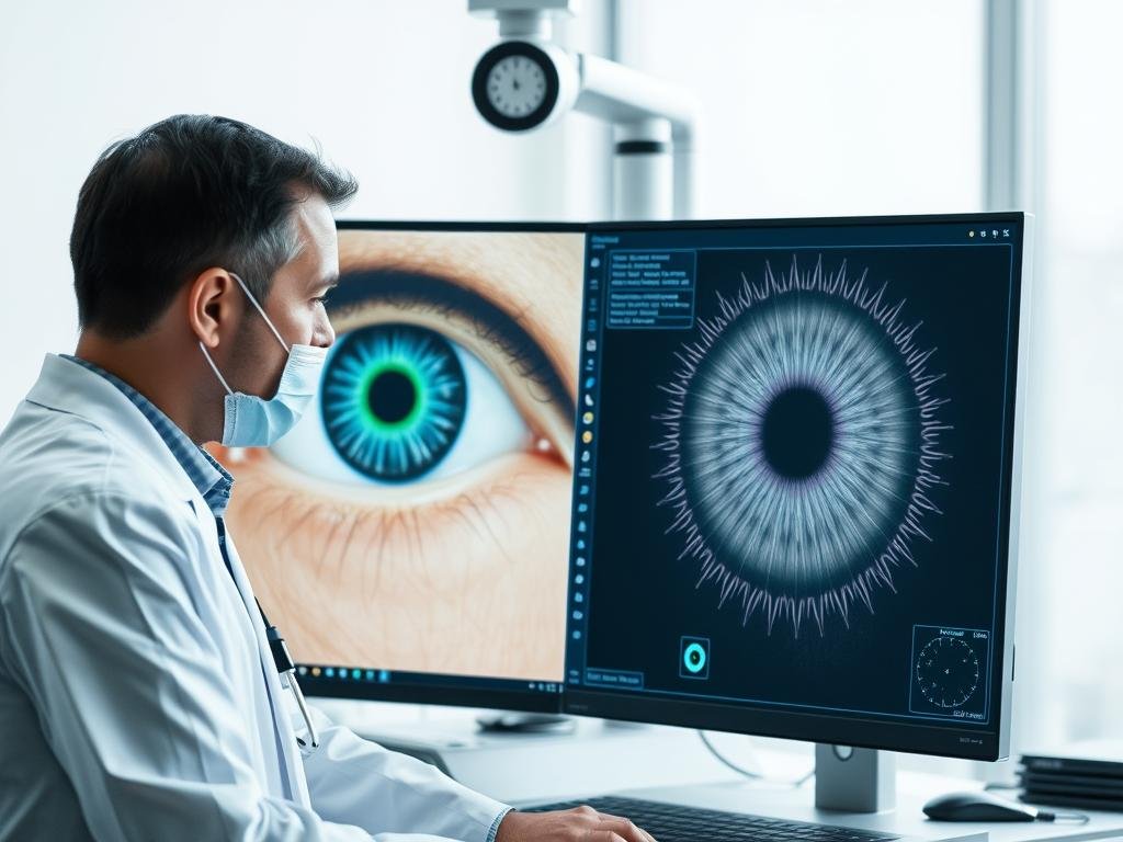Inteligencia artificial aplicada al análisis iridológico por iriólogos