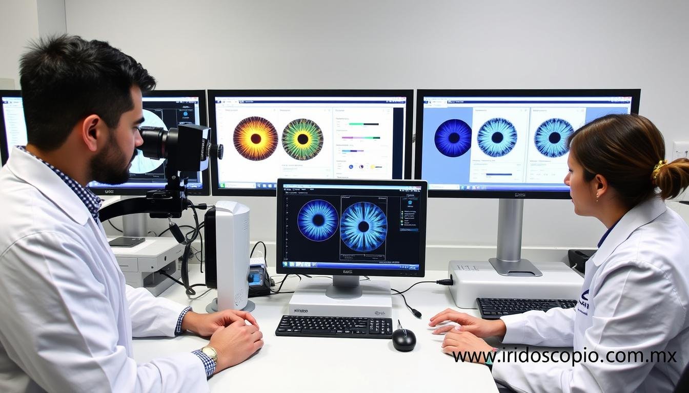 Investigación científica sobre iridología y su aplicación en alergias alimentarias