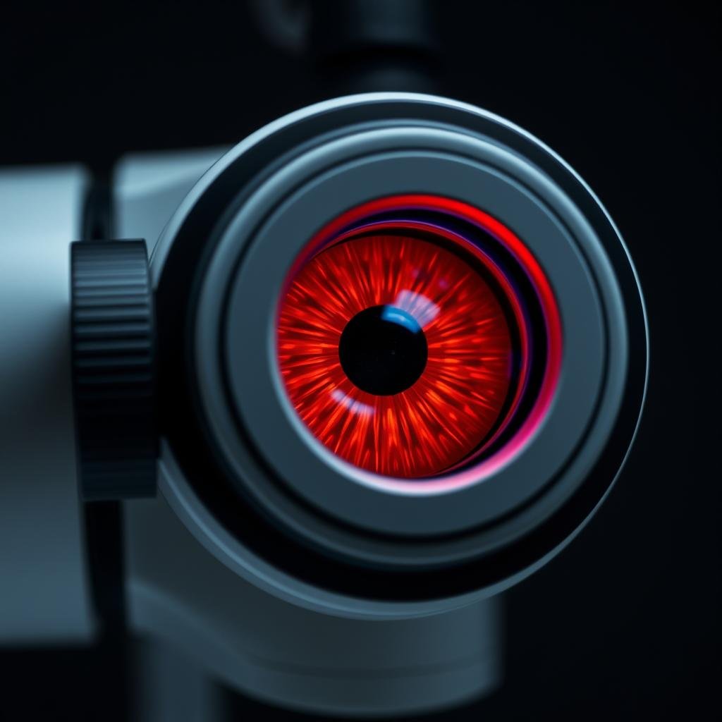 Iridoscopio digital de alta resolución para análisis profesional del iris