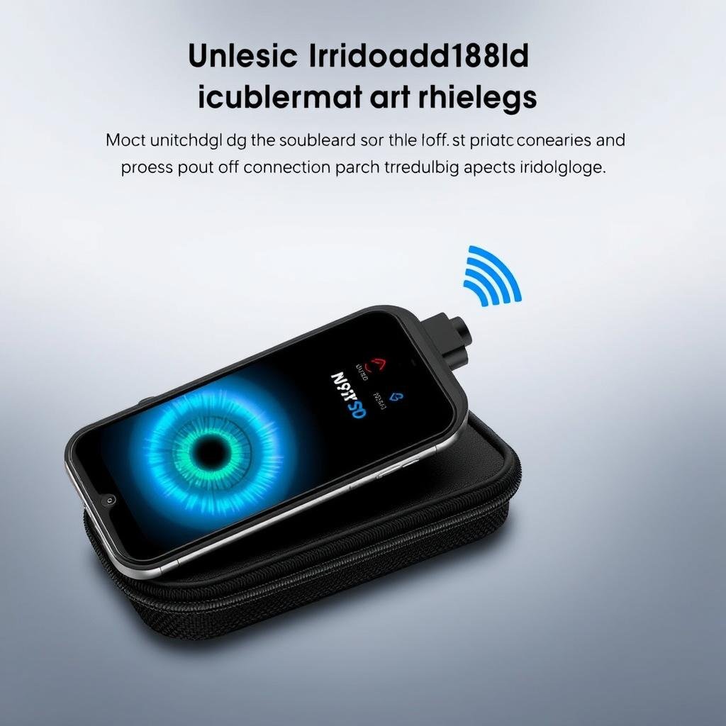 Iridoscopio digital portátil para iriólogos en movimiento