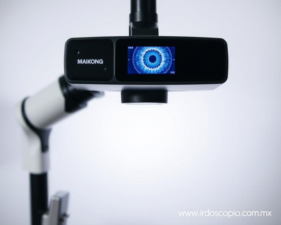 Iridoscopio profesional MAIKONG para análisis detallado del iris