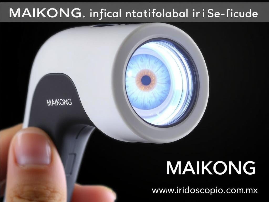 Lupa de Iridología MAIKONG con iluminación LED para examen detallado Lupa de Iridología MAIKONG con iluminación LED para examen detallado