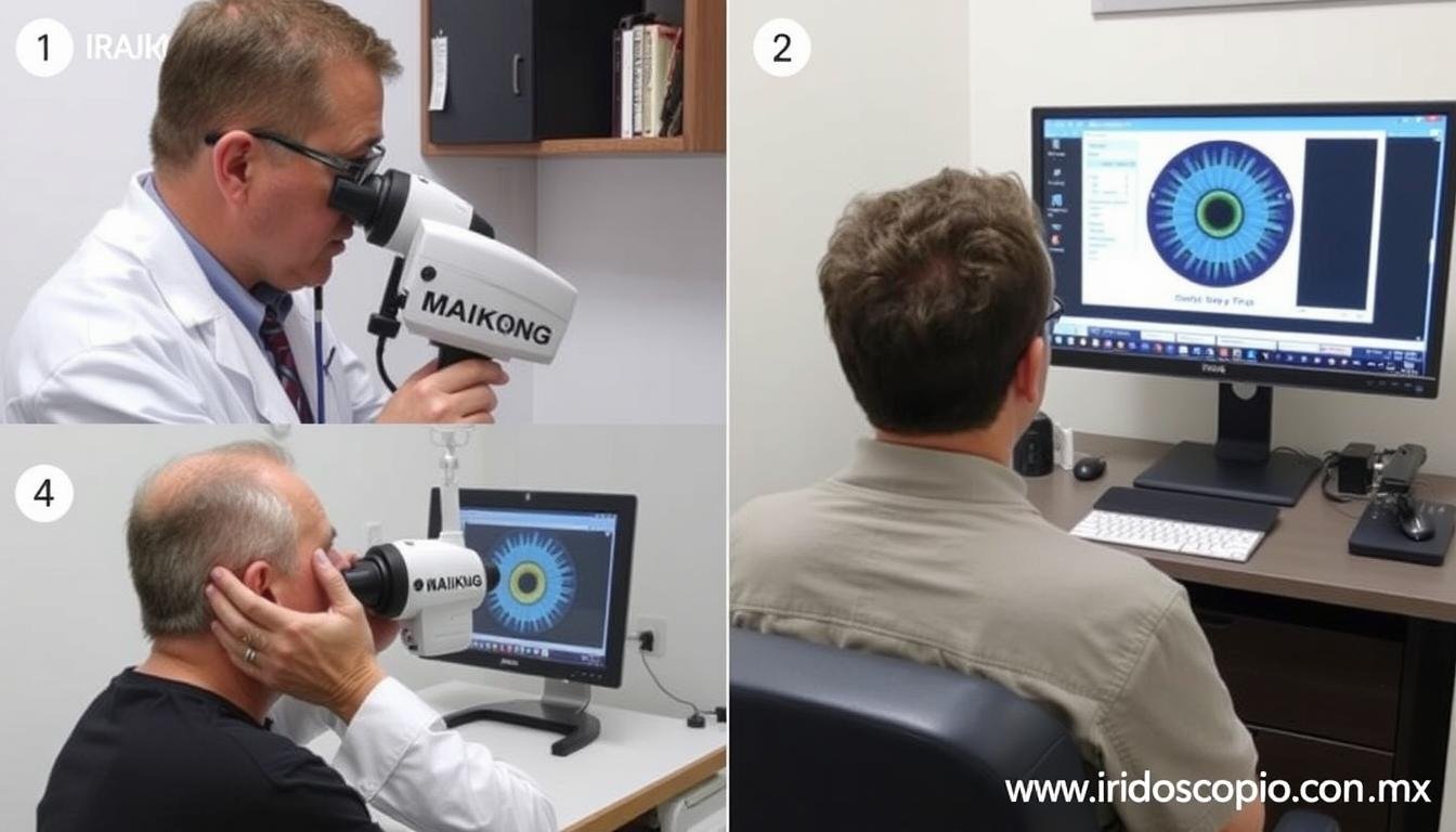 Proceso de análisis iridológico para diagnóstico prostático Proceso de análisis iridológico para diagnóstico prostático