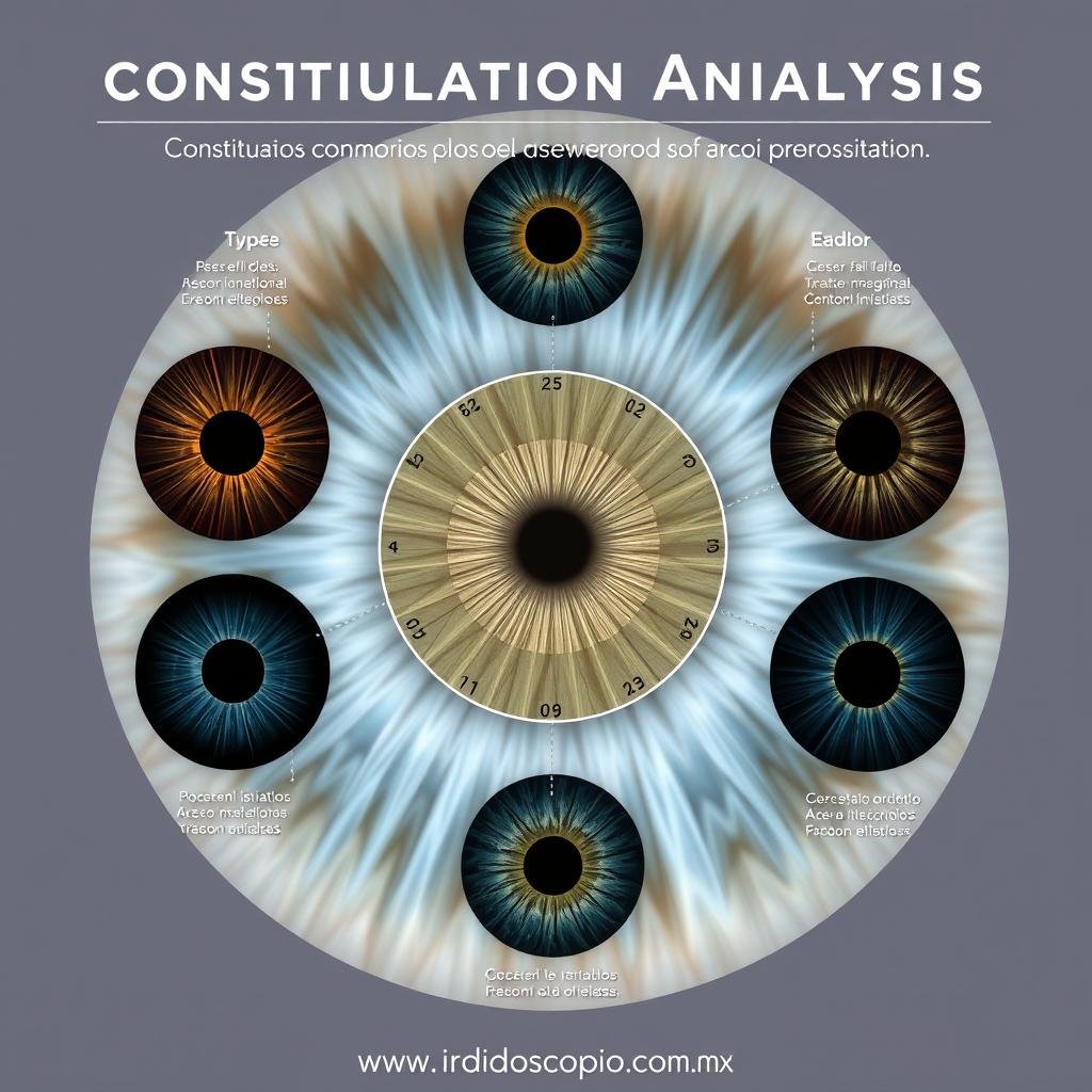 Análisis constitucional en iridología Análisis constitucional en iridología