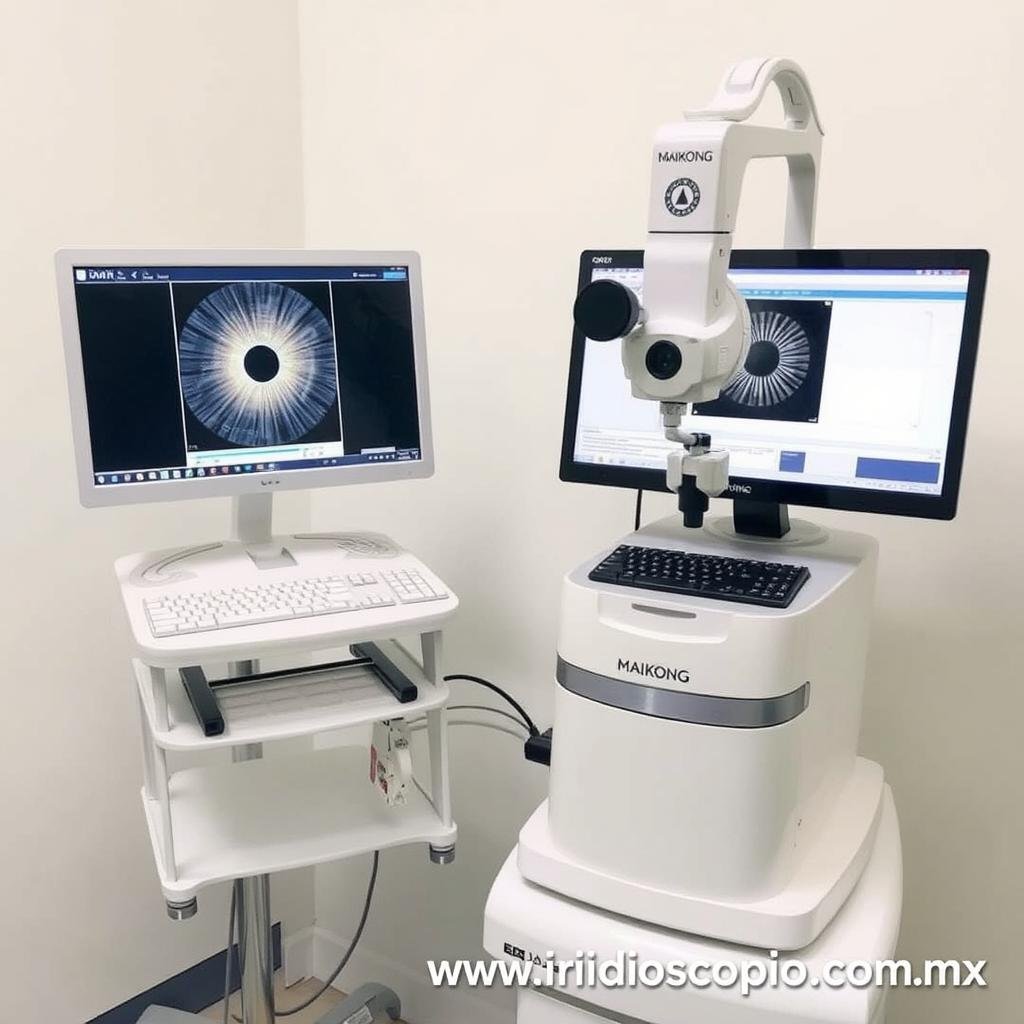 Aparato de Iridología MAIKONG con software de análisis