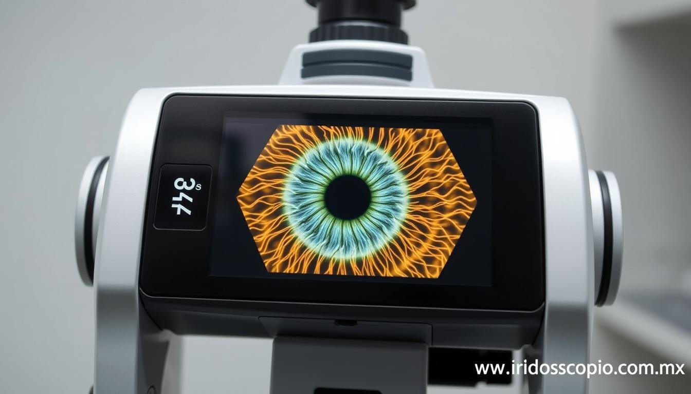 Cámara Iridoscopio profesional de MAIKONG para análisis detallado del iris Cámara Iridoscopio profesional de MAIKONG para análisis detallado del iris
