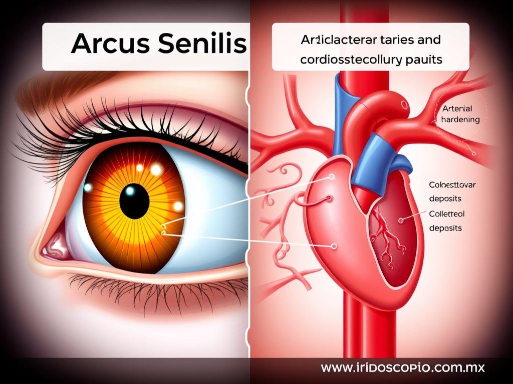 Causas del Arco Senil Iridológico relacionadas con el sistema cardiovascular
