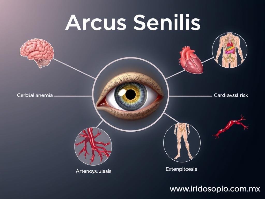 Condiciones de salud asociadas con el Arco Senil Iridológico