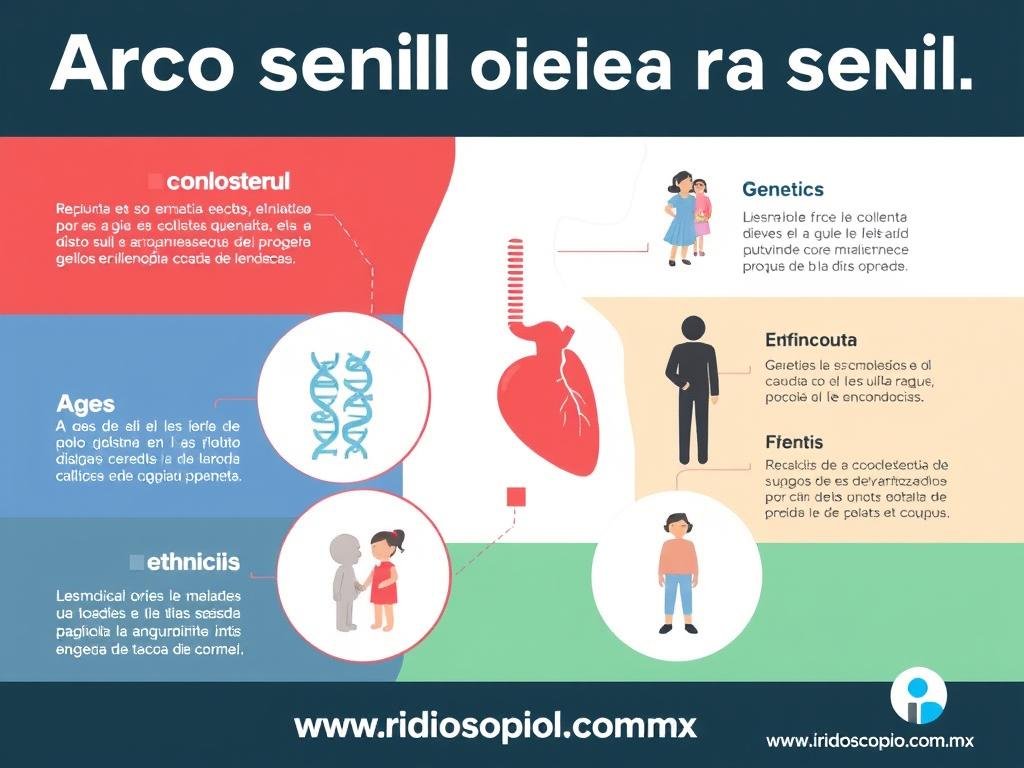 Diagrama de factores que contribuyen al Arco Senil