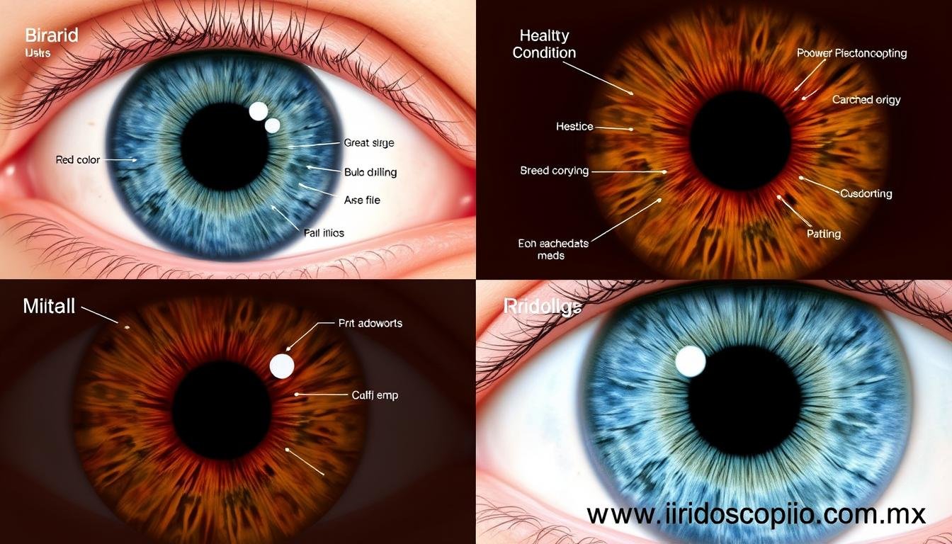 Diferentes tipos de iris y sus interpretaciones en iridología