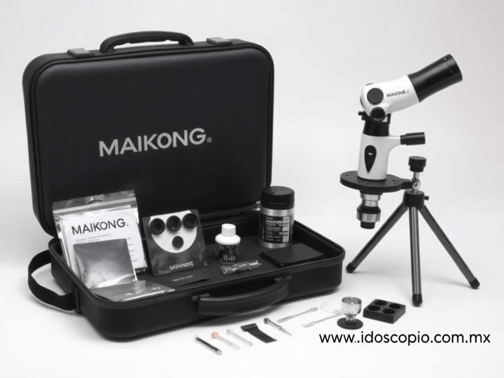 Equipo MAIKONG de iridología profesional