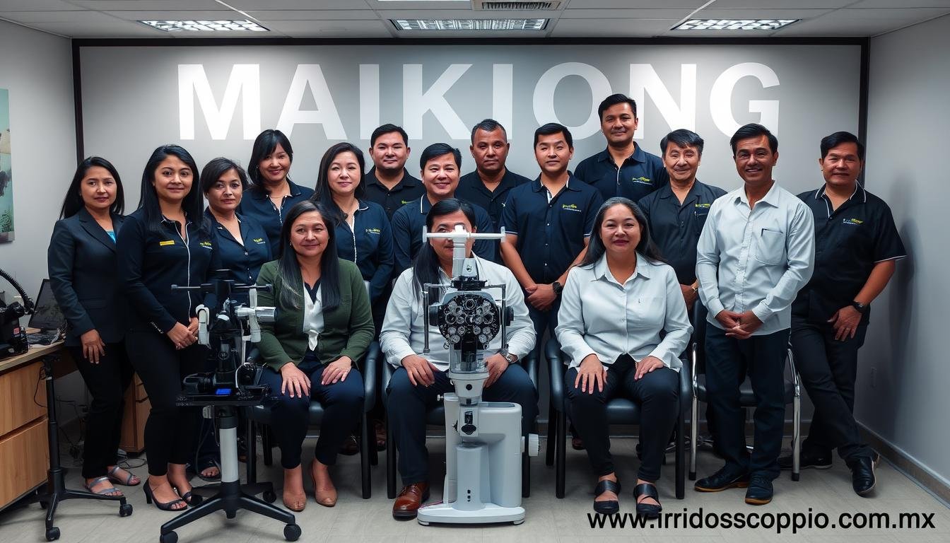 Equipo de especialistas de MAIKONG en iridología