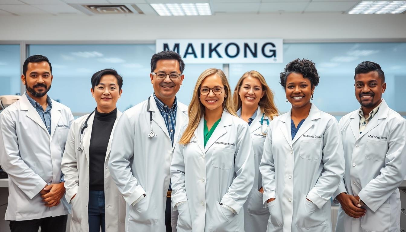 Equipo de especialistas de MAIKONG en iridología