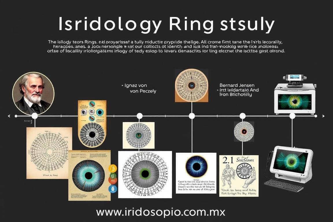 Evolución histórica del estudio de anillos iridologia Evolución histórica del estudio de anillos iridologia