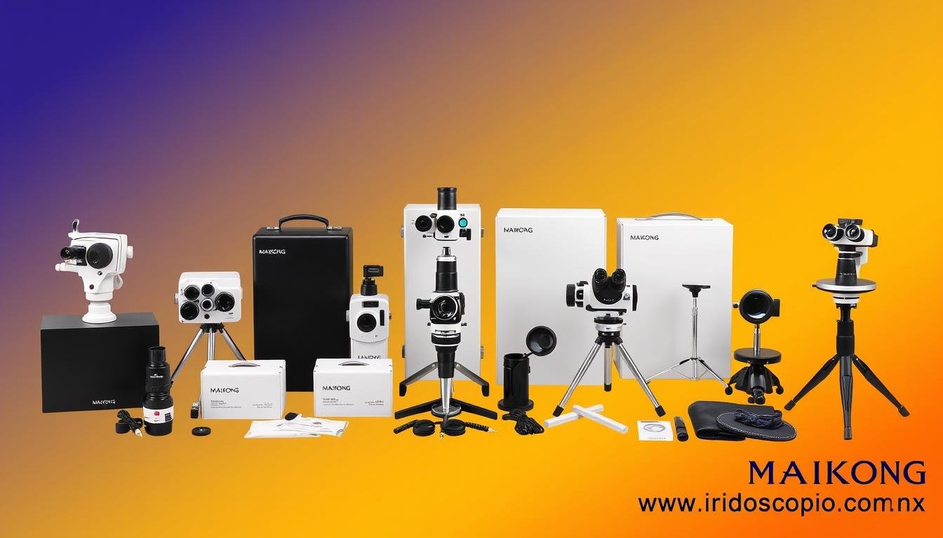 Gama completa de productos MAIKONG para iridología Gama completa de productos MAIKONG para iridología