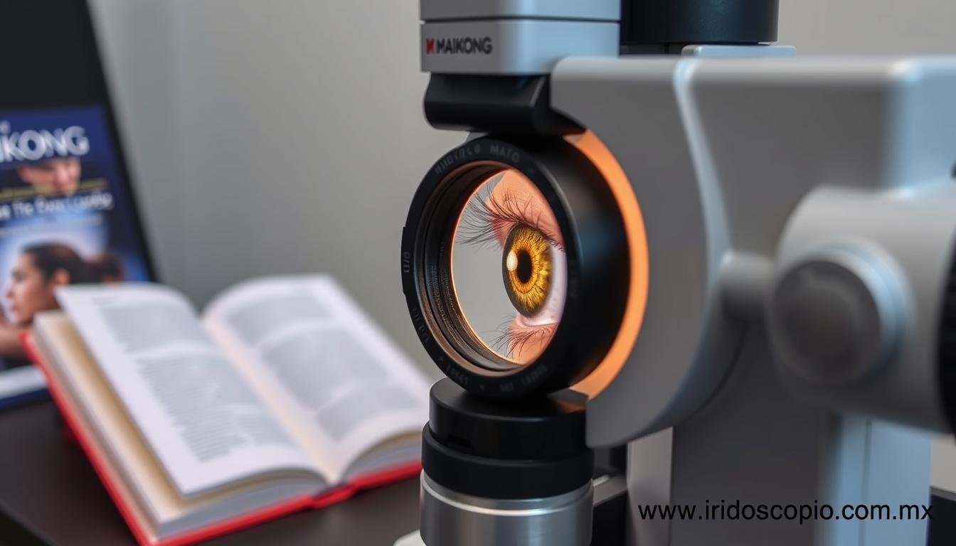 Iridologia para la salud lo que revelan tus ojos libro con equipo MAIKONG