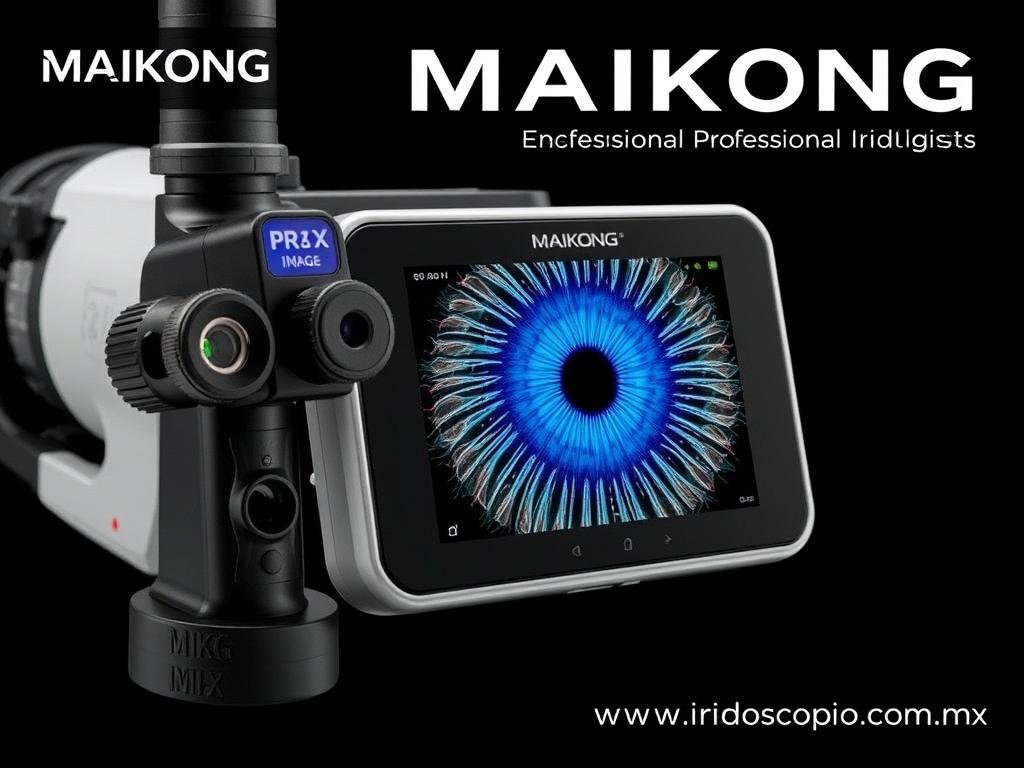 Iridoscopio Digital MAIKONG Pro-X con sistema de captura de imágenes HD