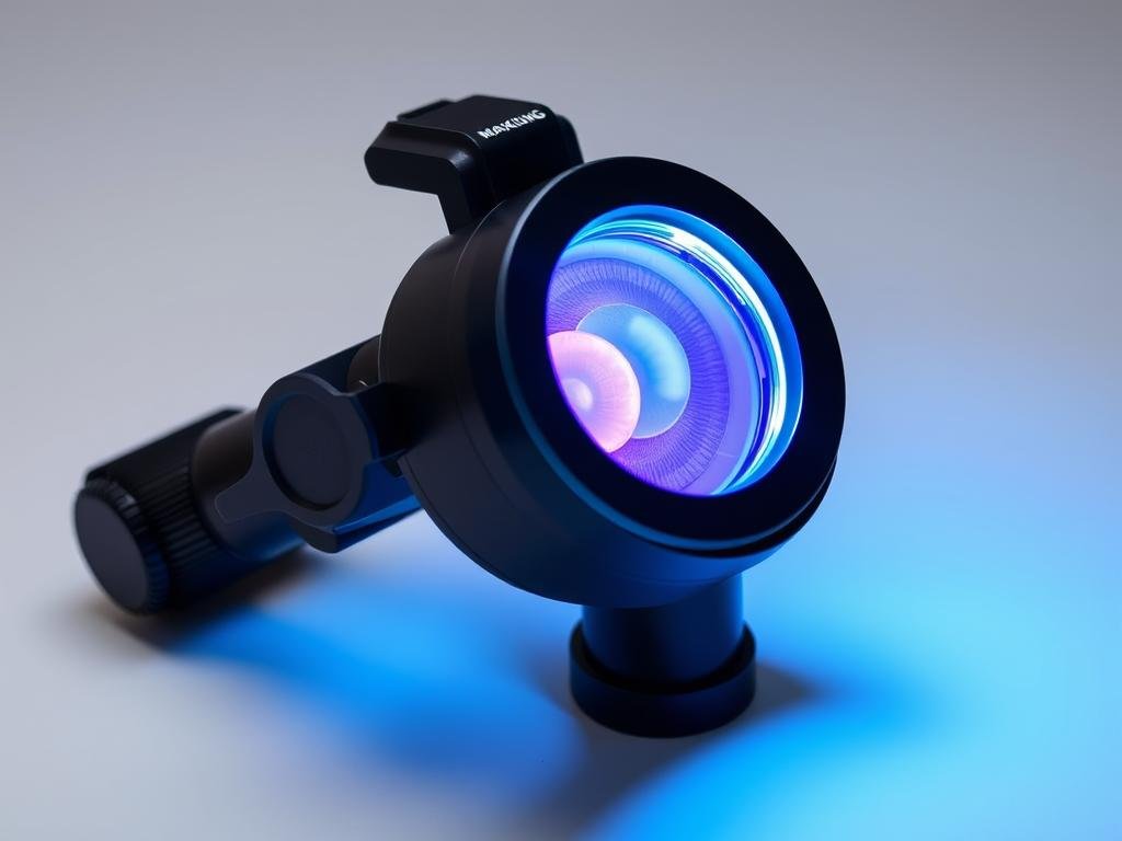 Lupa de Iridología MAIKONG con iluminación LED especializada Lupa de Iridología MAIKONG con iluminación LED especializada