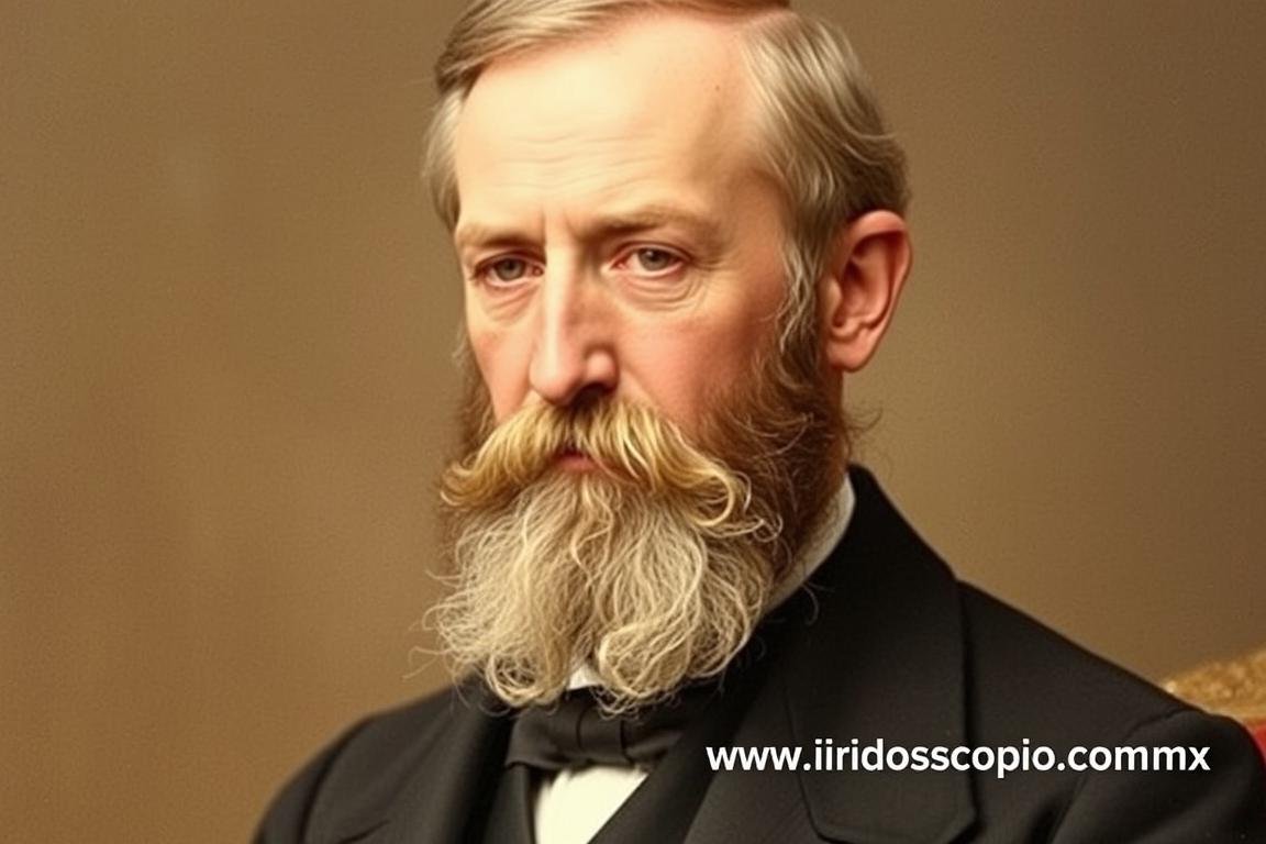 Retrato histórico de Ignaz von Peczely, fundador de la iridología moderna